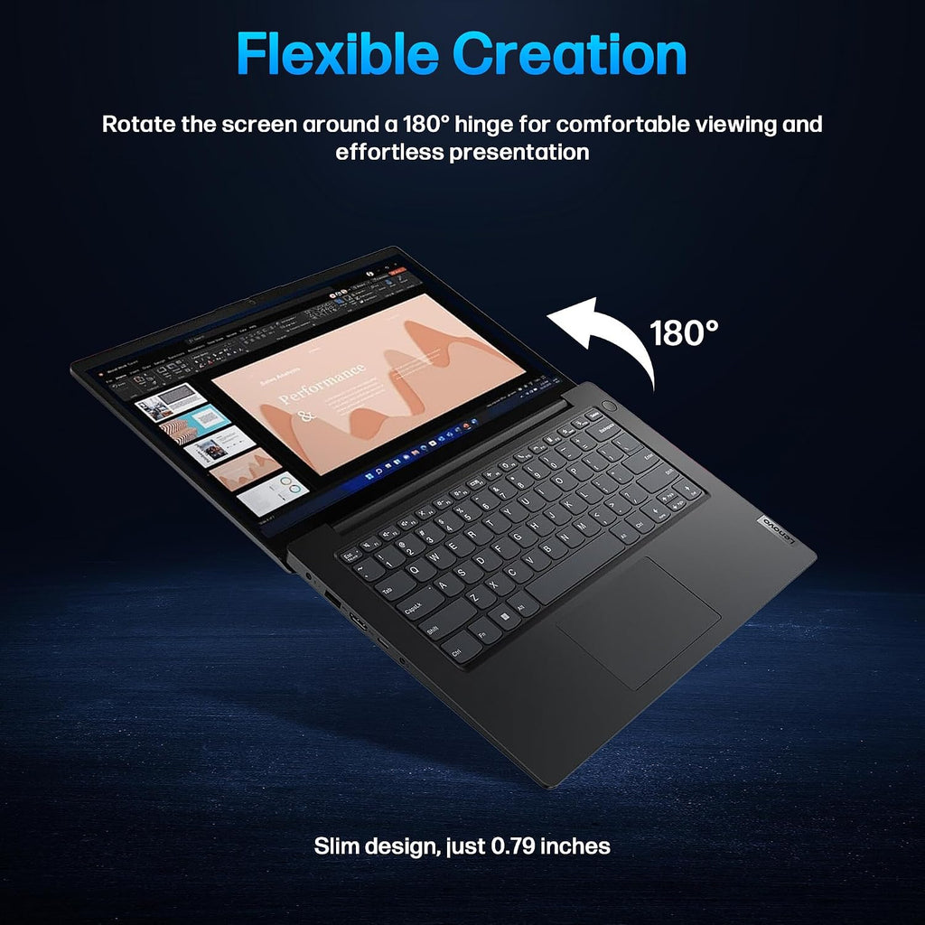 Lenovo V14 G4 Business Laptop, 14' FHD Anti-Glare, Intel Core i7-13620H, 40GB RAM, 1TB SSD, Privacy Shutter Webcam, Windows 11 Pro, Includes Accessory Kit & Office Lifetime, Thin & Portable, Black