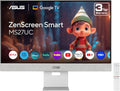 ASUS ZenScreen 27' 4K USB-C Smart Monitor (MS27UC) - UHD (3840 x 2160) IPS, 99% sRGB, GoogleTV, Harman Kardon Speakers, USB-C 90W PD, USB Hub, Wireless Display, Netflix and YouTube, 3 yr Warranty