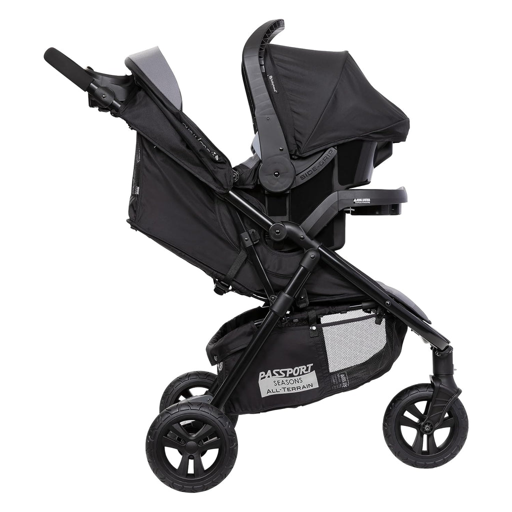 Baby Trend Passport® Seasons All-Terrain Stroller Travel System with EZ-Lift™ Plus Infant Car Seat, Dash Black