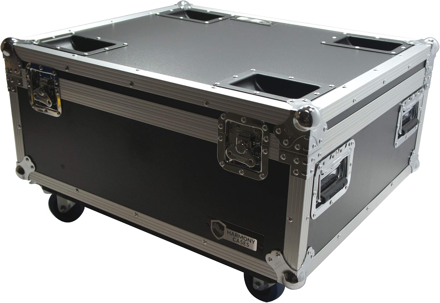 Harmony Audio Cases HC16SLIMPAR64 Light Flight Road Case Compatible with Chauvet SlimPAR 64 x 16