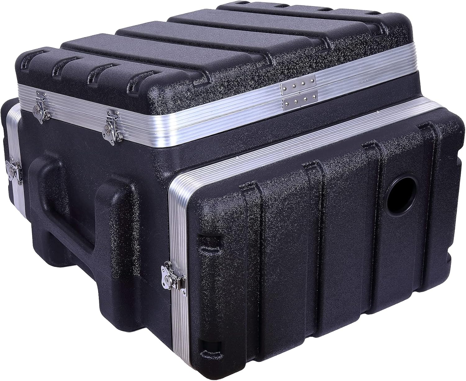 Crossrock Console rack case 10U slant top 6U front and 8U rear(CRC10U6U8U), Console-10U/6U/8U