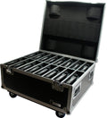 Harmony Audio Cases HC16SLIMPAR64 Light Flight Road Case Compatible with Chauvet SlimPAR 64 x 16
