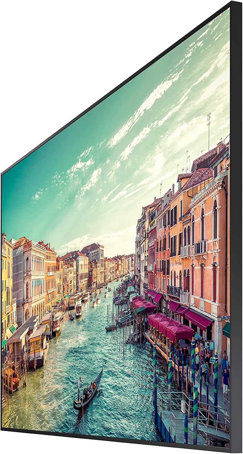 Samsung Business QMR-A 32-inch FHD 1920x1080 24/7 Commercial Signage LED Display for Business, HDMI, Wi-Fi, Bluetooth, 3-Year WRNTY, 500 nit (LH32QMRABGCXZA), Black