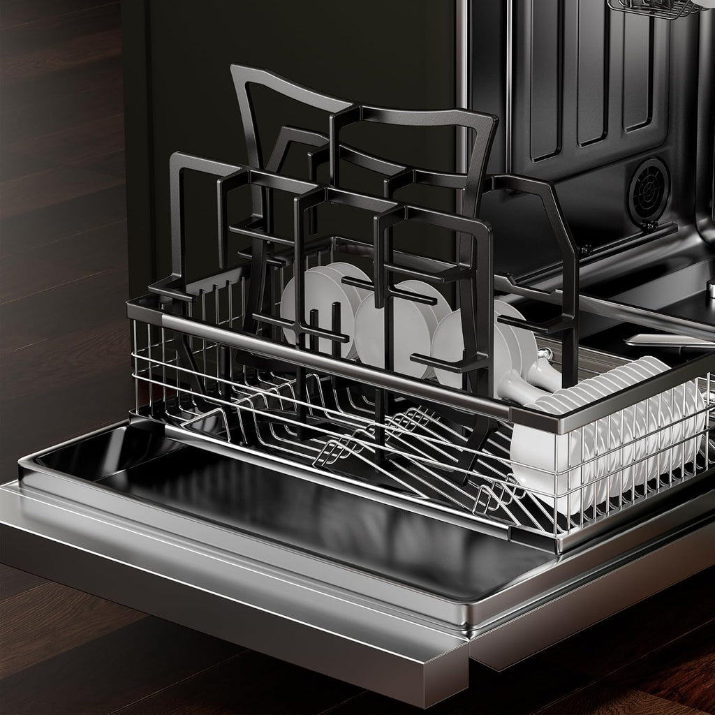 36 inch Drop-in Gas Cooktop with 5 Sealed Burners, Stainless Steel Gas Stovetop, Dishwasher Safe Cast Iron Grates, NG/LPG Convertible, 38K BTU