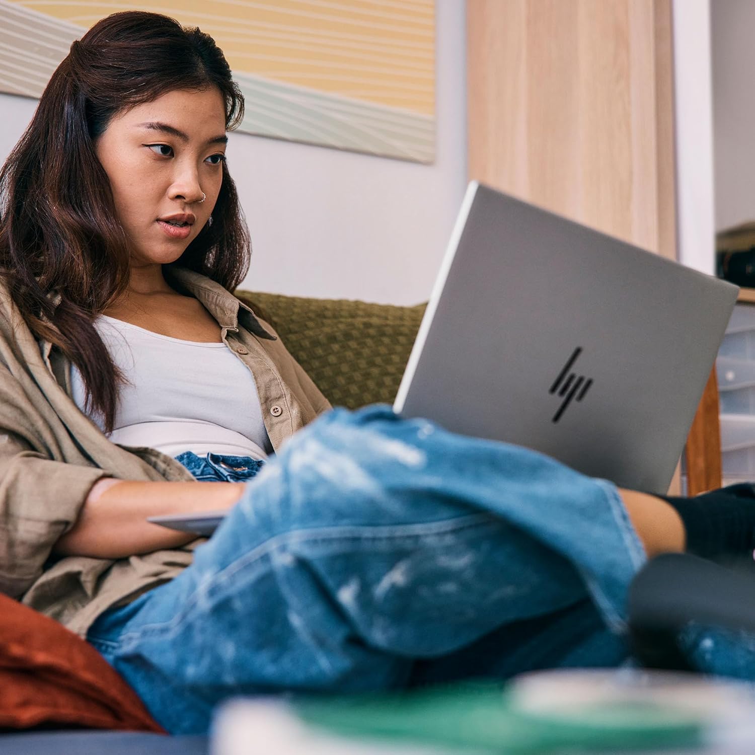 HP Pavilion Plus 16 inch Laptop, WQXGA Display, Intel Evo Edition Platform Powered by Intel Core Ultra 7 155H, 16 GB RAM, 512 GB SSD, Intel Arc Graphics, Windows 11 Home, 16-ab1010nr (2024)
