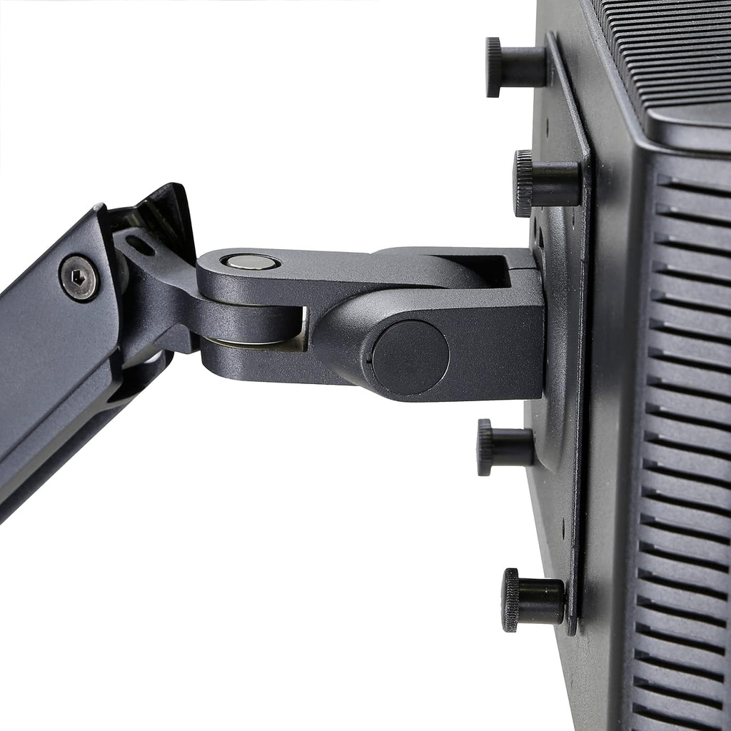 Ergotron – MXV Single Monitor Arm, VESA Desk Mount – for Monitors Up to 34 Inches, 7 to 20 lbs – Matte Black