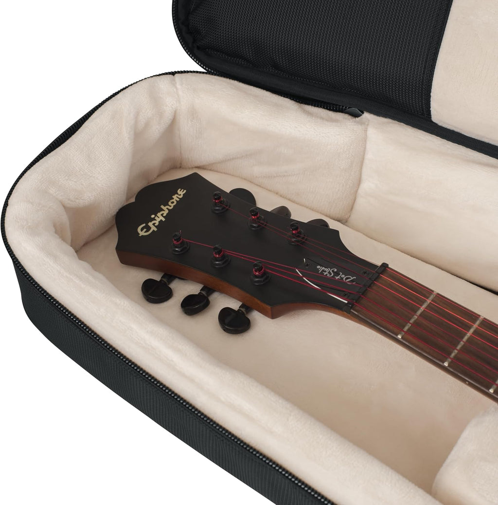 Gator Cases Pro-Go Series Ultimate Guitar Gig Bag, Fits 335 Semi Hollow or Flying V Style Guitars (G-PG-335V)