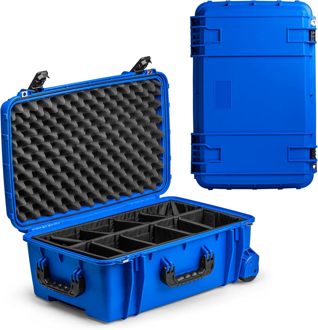 Seahorse 920 Professional Camera Case with Padded Dividers, TSA Approved, MIL‑Spec, IP67 Waterproof, USA Made for Photographers and Travel Enthusiasts