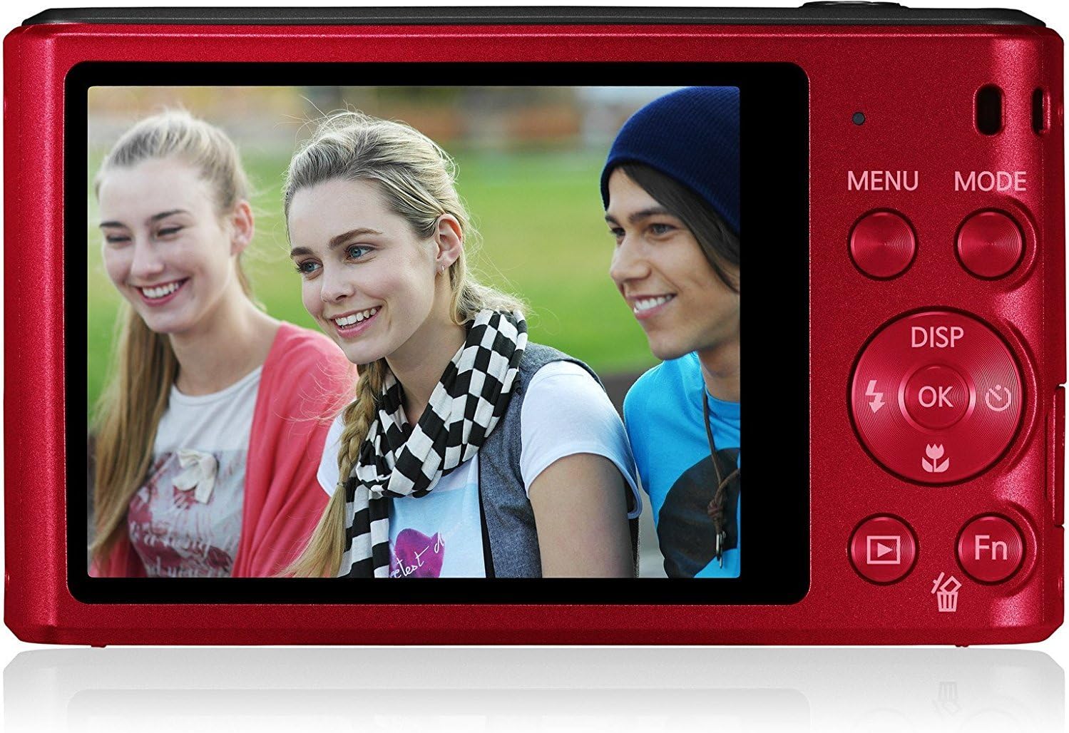 Samsung ST66 16 MP Compact Digital Camera - Red (EC-ST66ZZBPRUS)