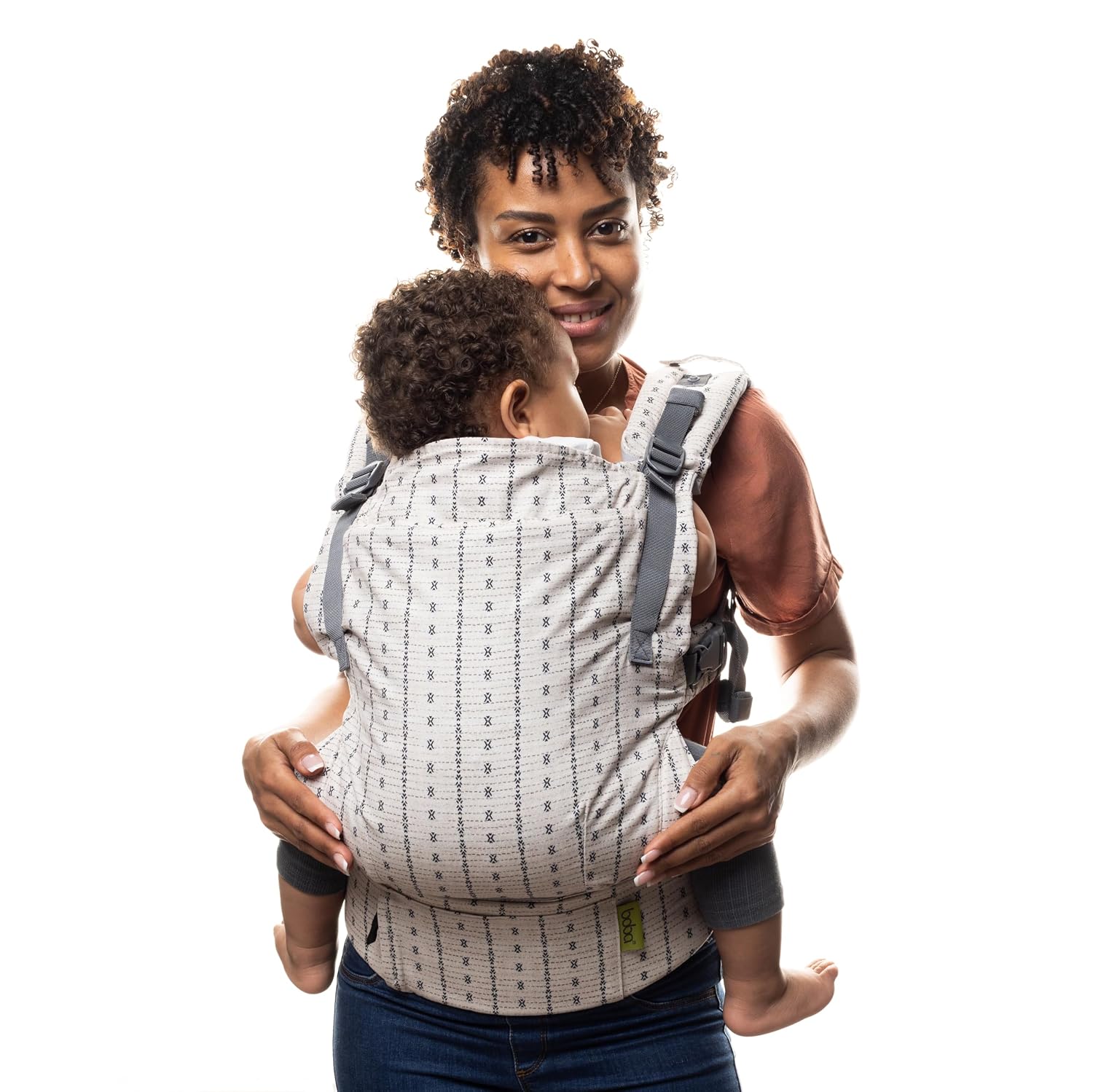 Boba X Baby Carrier - Newborn to Toddler Adjustable, 2-in-1 Convertible Front and Backpack Carrier 7 to 45 lbs, Ergonomic Baby Carrier with Crossable Straps (Yucca)