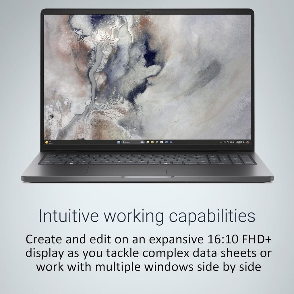 Dell Pro 16 (Next Gen Latitude 3550) Business Laptop (16' FHD+ Anti-Glare, Intel Core 5 120U, 16GB DDR5, 512GB SSD), 1080p IR Webcam, Backlit, Thunderbolt 4, Wi-Fi 6E, Win 11 Pro, Magnetite, PC16250