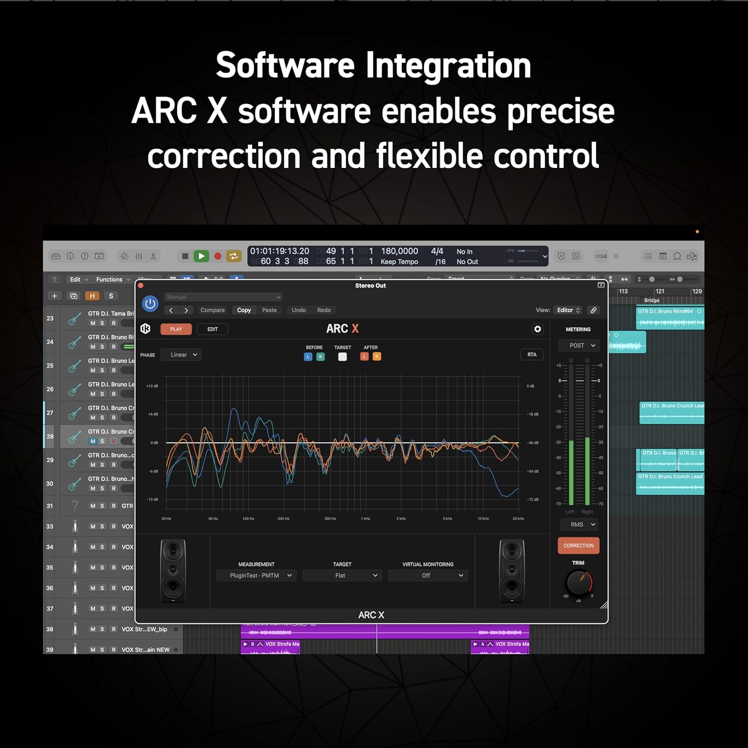 IK Multimedia ARC Studio Processor with Advanced Room Correction Software, and Stand-Alone Correction Processor for Pro Audio (No Mic)