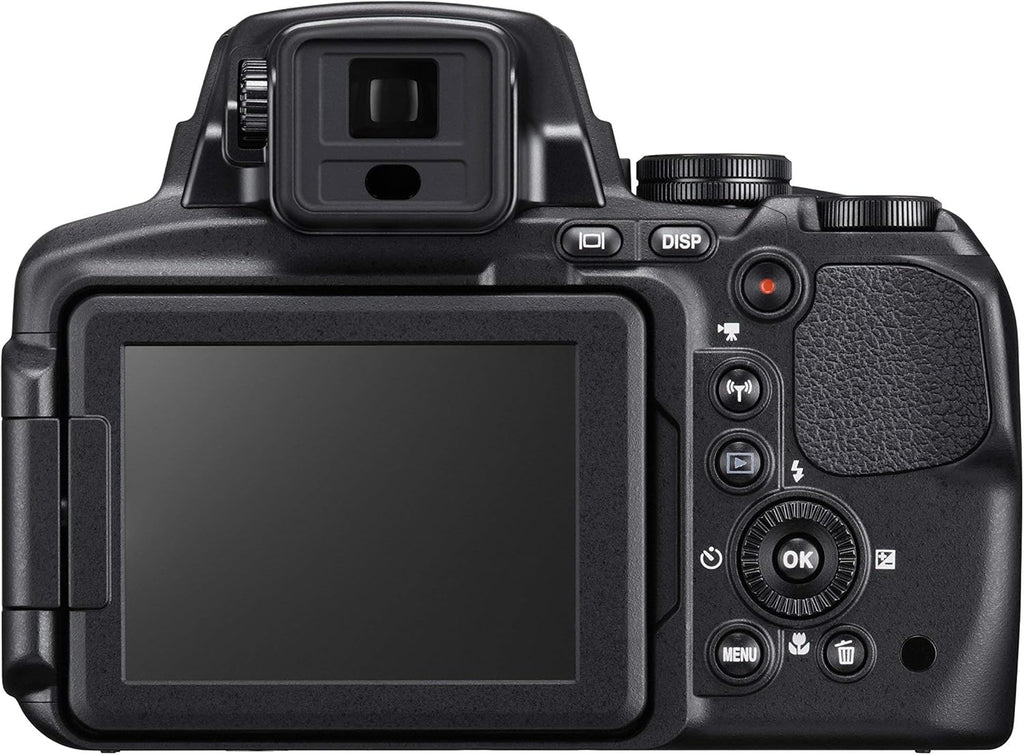 Nikon COOLPIX P900 16MP Zoom Digital Camera with 83x Optical Zoom, Built-in Wi-Fi and NFC (Black) (Certified Refurbished)