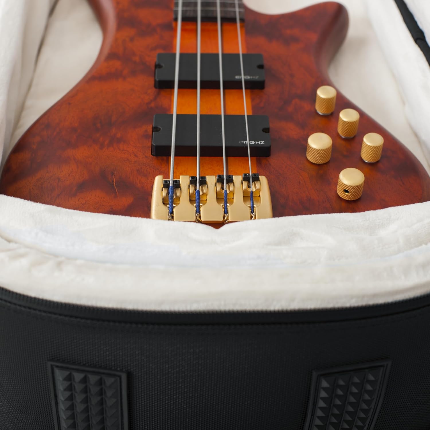 Gator Cases Pro-Go Series Ultimate Double Guitar Gig Bag, Holds (2) Bass Guitars (G-PG BASS 2X)