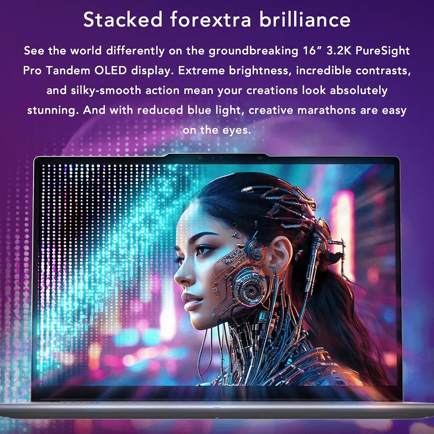 Lenovo Yoga Pro 9i 16' Laptop, Intel Core Ultra 9-285H, NVIDIA GeForce RTX 5060, 3.2K Tandem OLED 120Hz Touchscreen Display, 32GB RAM, 2TB SSD, Wi-Fi 7, Thunderbolt, Win 11 Home, w/1TB Portable HDD