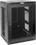Tecmojo 15U Wall Mount Rack,15U Rack 17.7 Inch Depth,Hold Up to 176 Lbs,Enclosed Wall Mount Rack Kit for 19 Inch Network,Server and AV Gear,Mesh Door(Elite Collection)