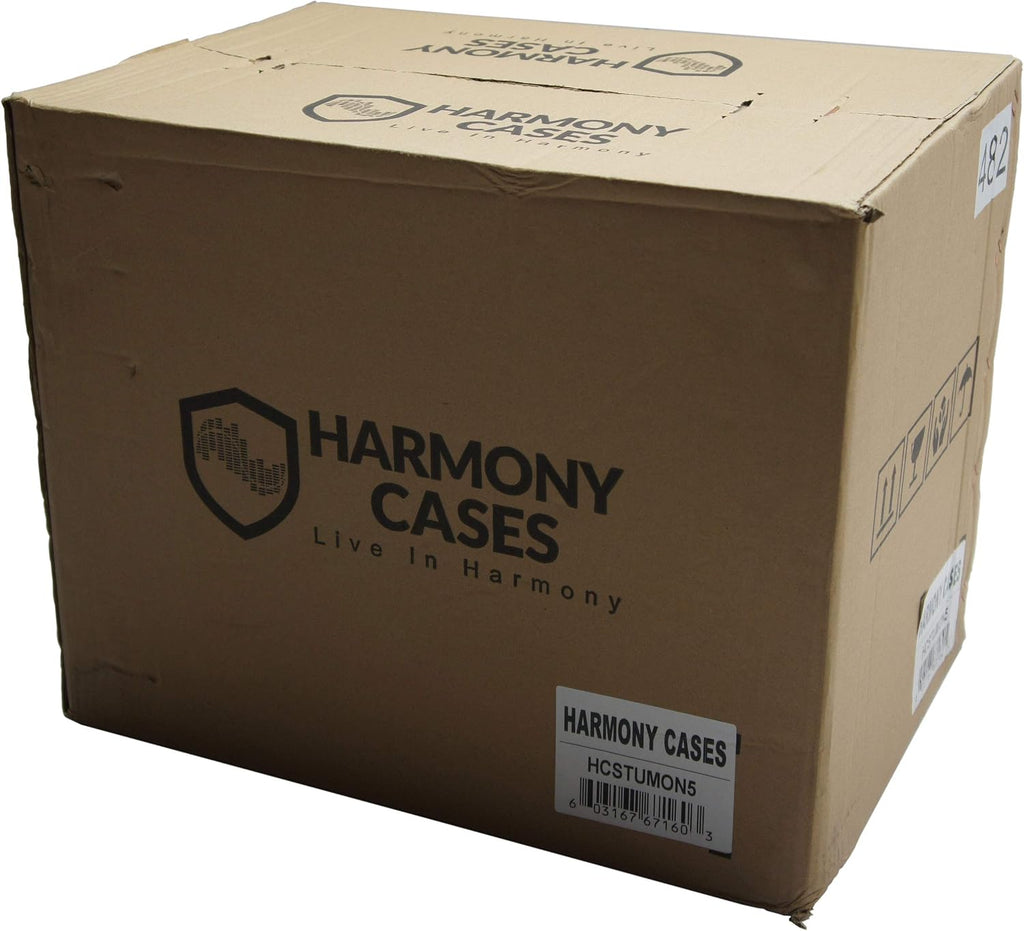Harmony Audio HCSTUMON5 Flight Transport Road Custom Case Compatible with JBL LSR305 Monitors