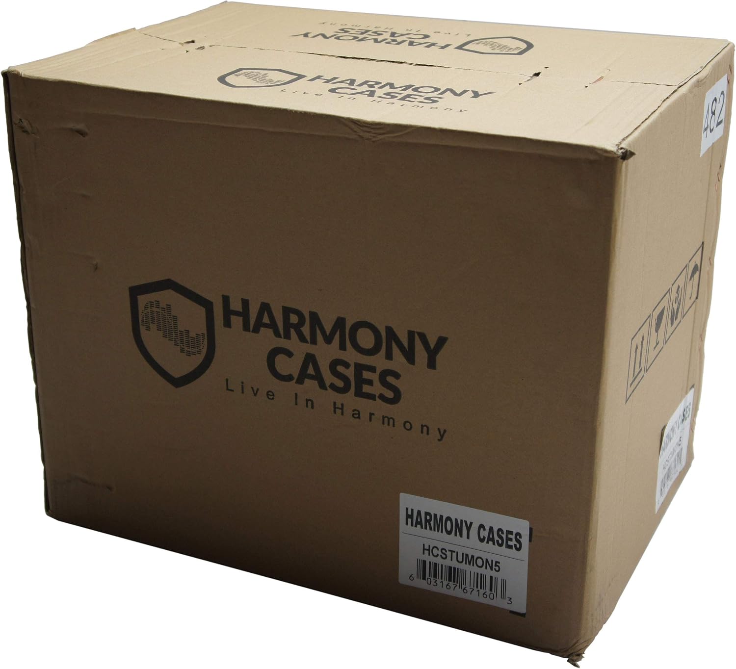 Harmony Audio HCSTUMON5 Flight Transport Road Custom Case Compatible with JBL LSR305 Monitors
