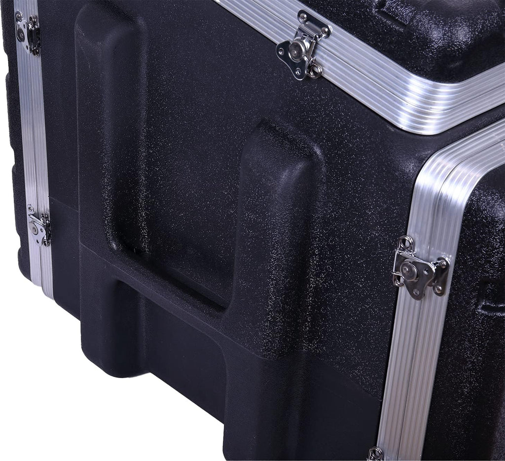 Crossrock Console rack case slant top 8U front and 10U rear(CRC10U8U10U), Console-10U/8U