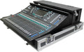 ProX XS-AHSQ6DHW ATA Digital Audio Mixer Flight Case for Allen & Heath SQ6 Console with Doghouse compartment and Caster wheels