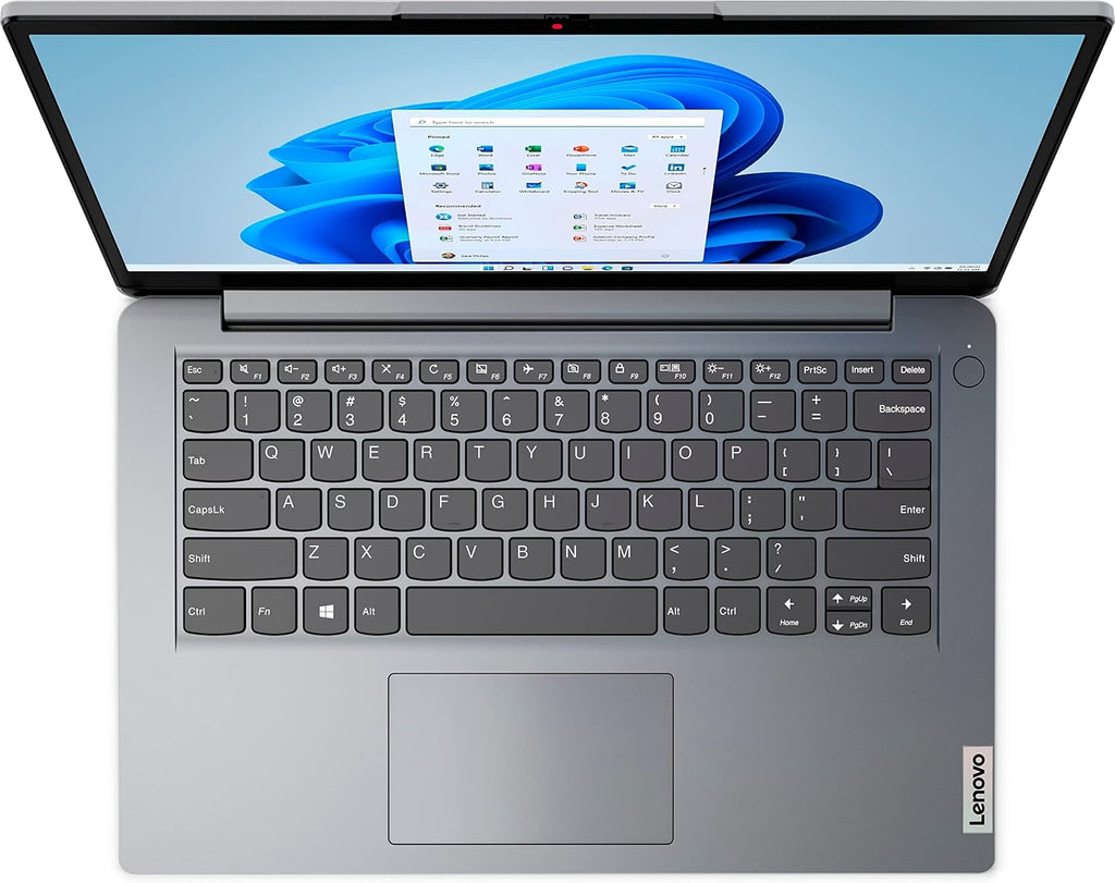 Lenovo Ideapad 1i, 14.0' Laptop, Intel Pentium Silver N5030 Quad-core Processor, 4GB RAM, 128GB Storage, WiFi, Webcam, Bluetooth, Windows 11 S (Renewed)