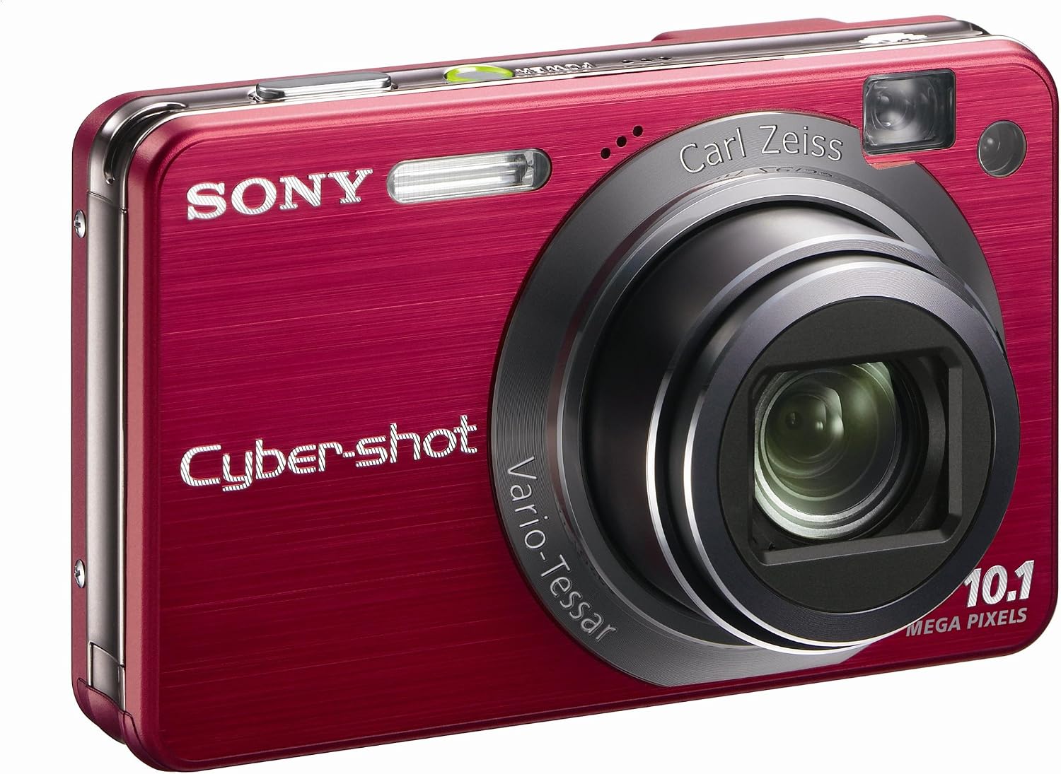 Sony Cybershot DSCW170/R 10.1MP Digital Camera with 5x Optical Zoom with Super Steady Shot (Red)