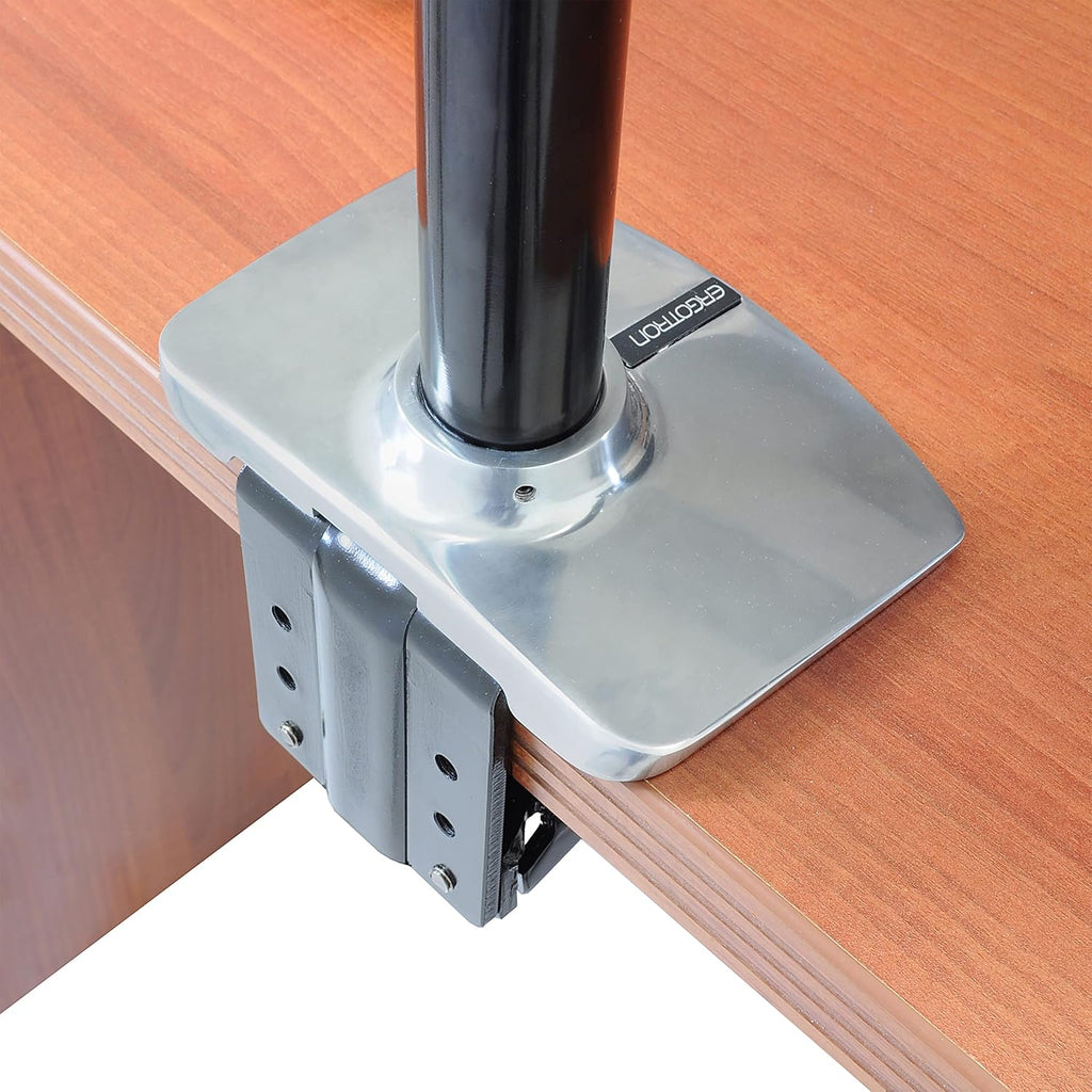 Ergotron – LX Sit-Stand Single Monitor Arm, VESA Desk Mount – for Monitors Up to 42 Inches, 7 to 25 lbs – Polished Aluminum