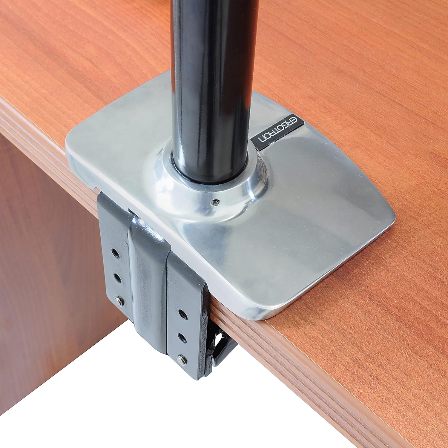 Ergotron – LX Sit-Stand Single Monitor Arm, VESA Desk Mount – for Monitors Up to 42 Inches, 7 to 25 lbs – Polished Aluminum