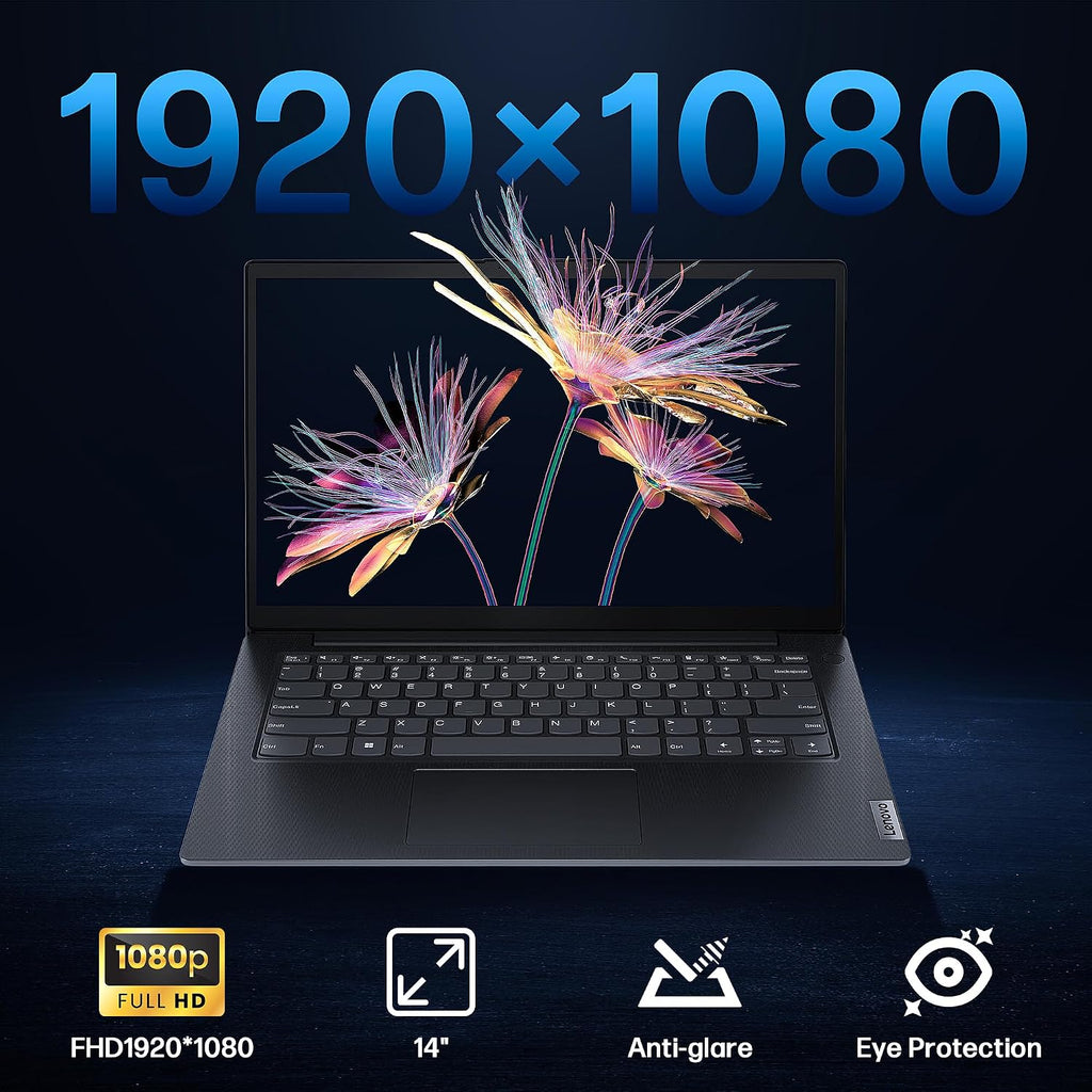 Lenovo V14 G4 Business Laptop, 14' FHD Anti-Glare, Intel Core i7-13620H, 40GB RAM, 1TB SSD, Privacy Shutter Webcam, Windows 11 Pro, Includes Accessory Kit & Office Lifetime, Thin & Portable, Black
