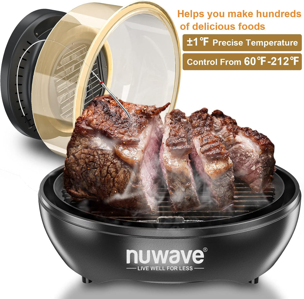 Nuwave Primo Infra-Red Grill Oven, Conduction, Convection & Infra-Red, Cook from Frozen without Defrosting or Preheating