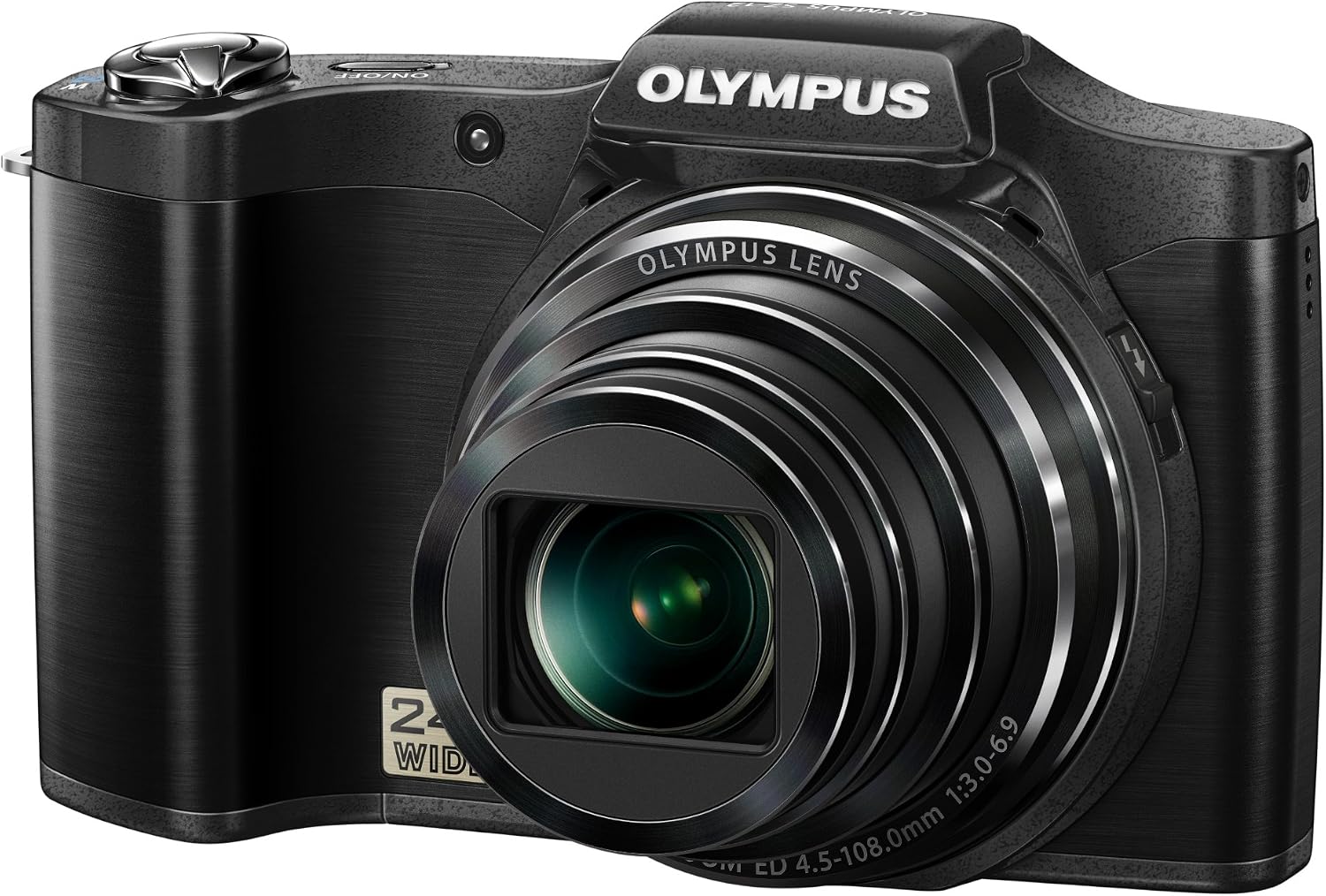 OM SYSTEM OLYMPUS SZ-12 14MP Digital Camera with 24x Wide-Angle Zoom (Black) (Old Model)