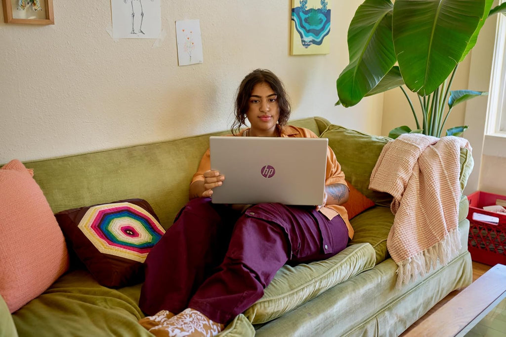 HP 15.6' Laptop (2025 Model), 15.6' FHD IPS Screen, Intel Core i5-1334U, 12GB RAM, 512GB SSD, Numeric Keypad, Webcam, HDMI, Wi-Fi, Windows 11 Home, Natural Silver - Upgradeable