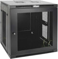 Tecmojo 12U Wall Mount Rack,12U Rack 17.7 Inch Depth,Hold Up to 176 Lbs,Enclosed Wall Mount Rack Kit for 19 Inch Network,Server and AV Gear,Mesh Door(Elite Collection)