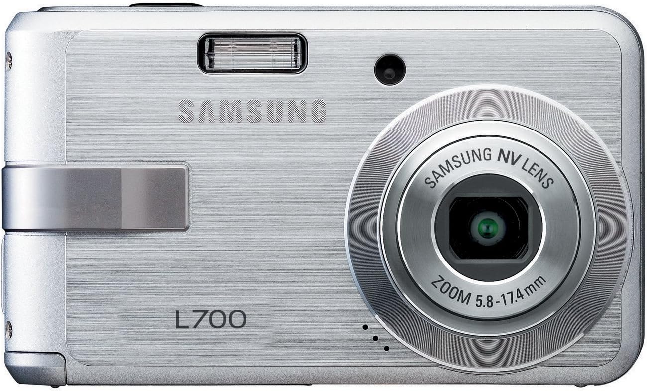 Samsung Digimax L700 7MP Digital Camera with 3x Advance Shake Reduction Optical Zoom (Silver)