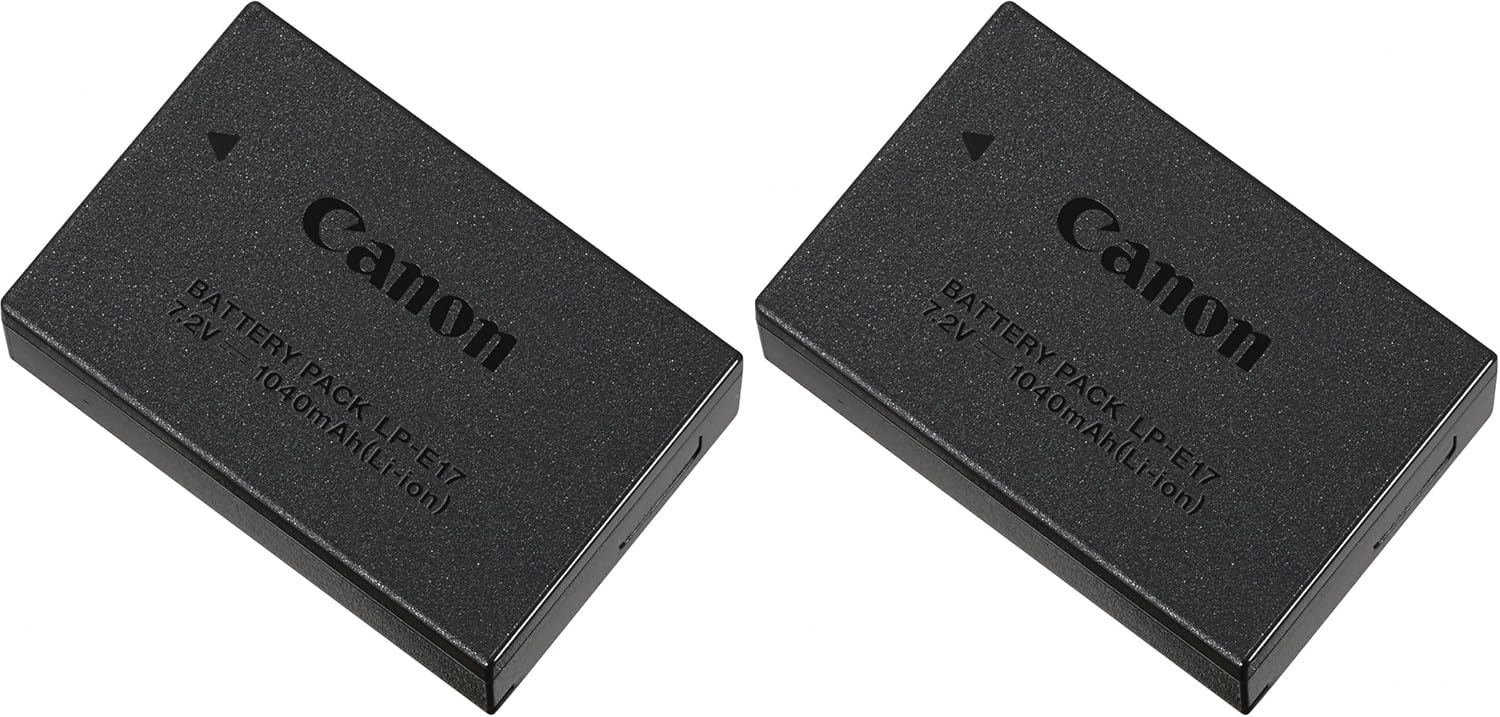 Canon Battery Pack LP-E17,(Pack of 2)