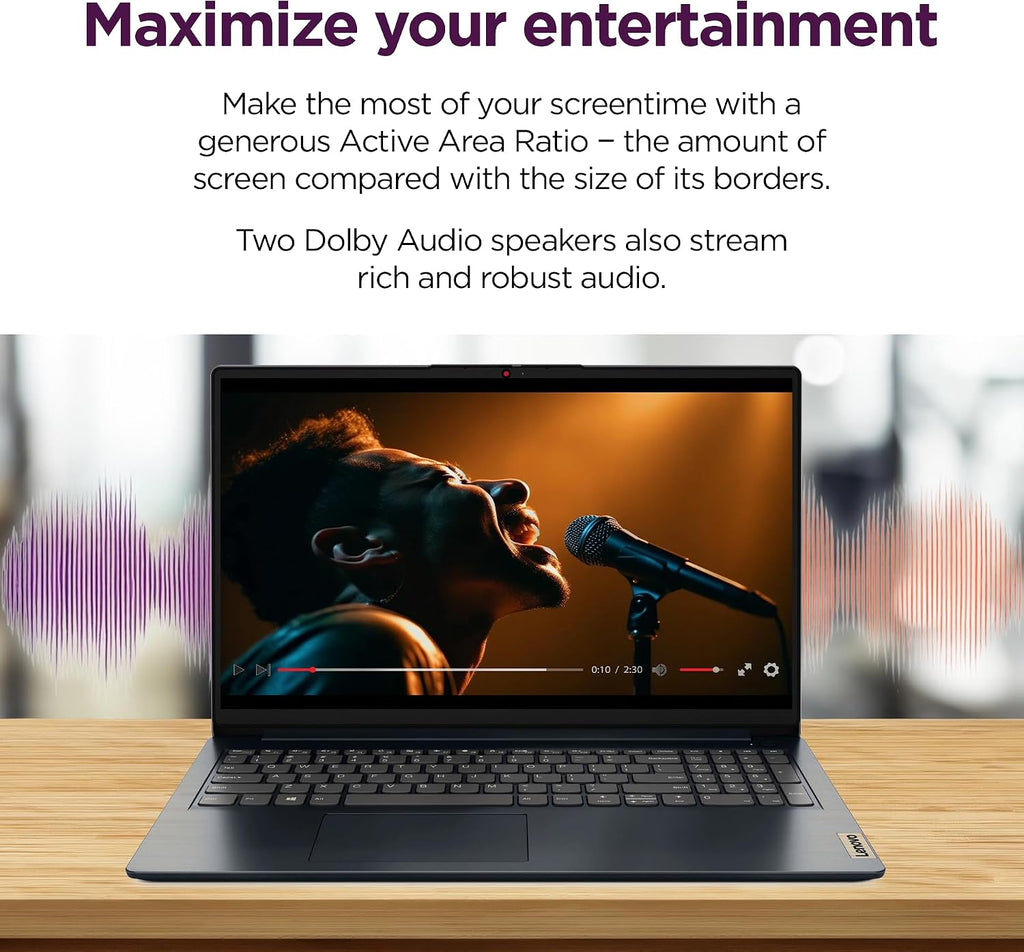 Lenovo IdeaPad 15.6' FHD Touchscreen Laptop Computer 2025, 10-Core Intel i5-1235U (Beat i7-1195G7), 16GB RAM, 1TB Storage (512GB SSD + 500GB Ext), MarxsolAccessory, Lifetime MS Office 2024, Win 11 Pro