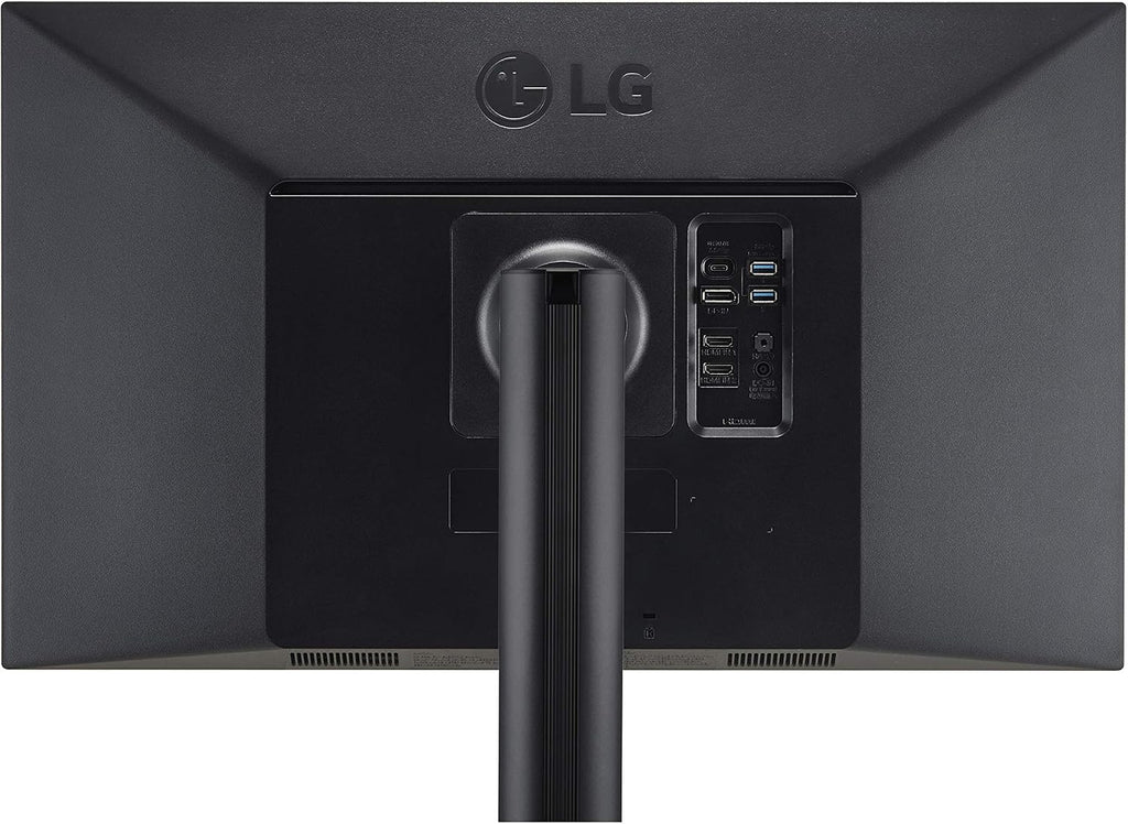 LG 27UN880-B Ultrafine Monitor 27' UHD (3840 x 2160) IPS Display, sRGB 99% Color Gamut, VESA DisplayHDR 400, USB Type-C, Ergo Stand - Black
