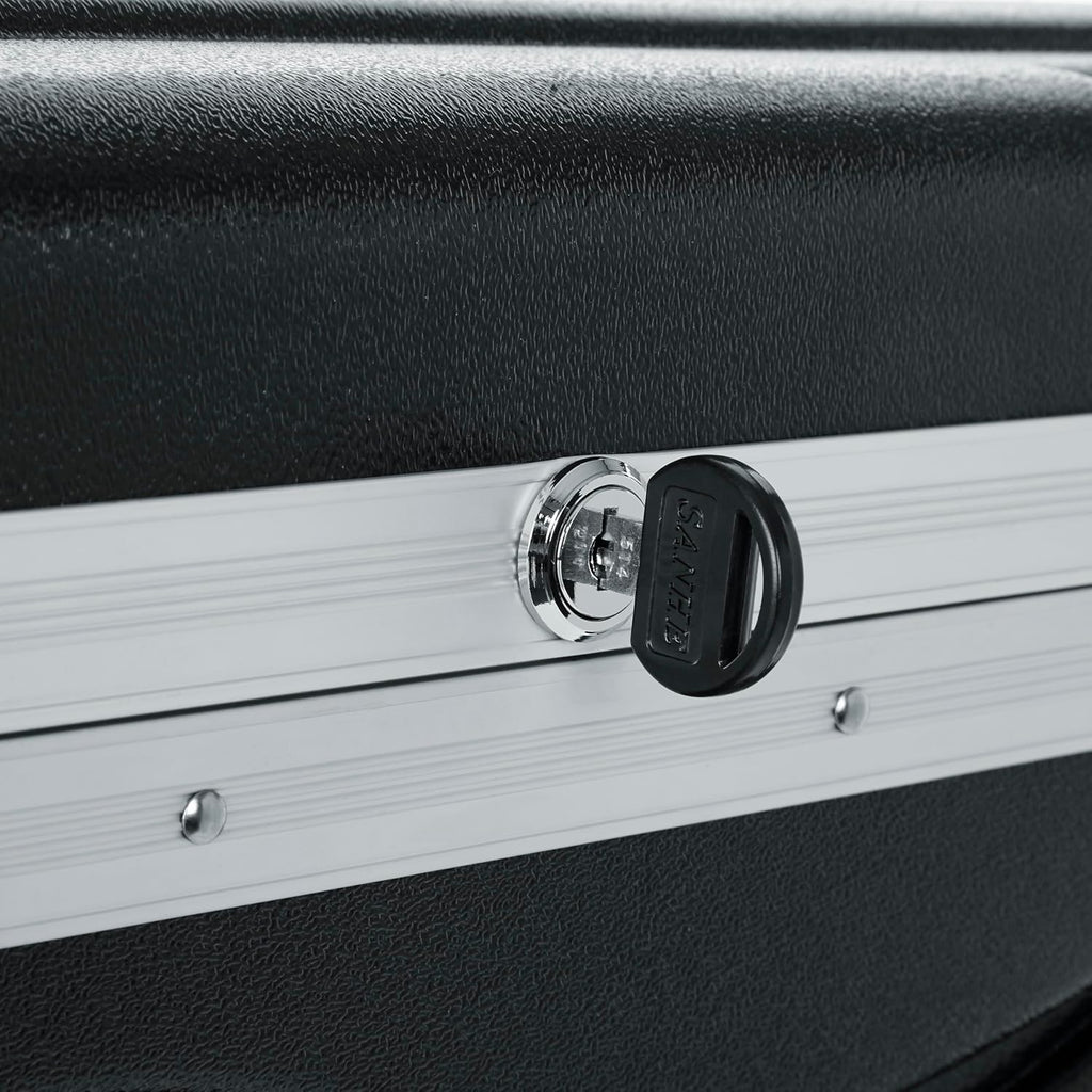 Gator Cases Lightweight Rolling Rack Case with Retractable Tow Handle and Recessed Wheels, 10U (GRR-10L)