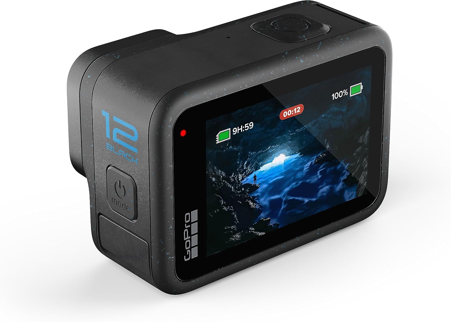GoPro HERO12 Black - Waterproof Action Camera with 5.3K60 Ultra HD Video, 27MP Photos, HDR, 1/1.9' Image Sensor, Live Streaming, Webcam, Stabilization