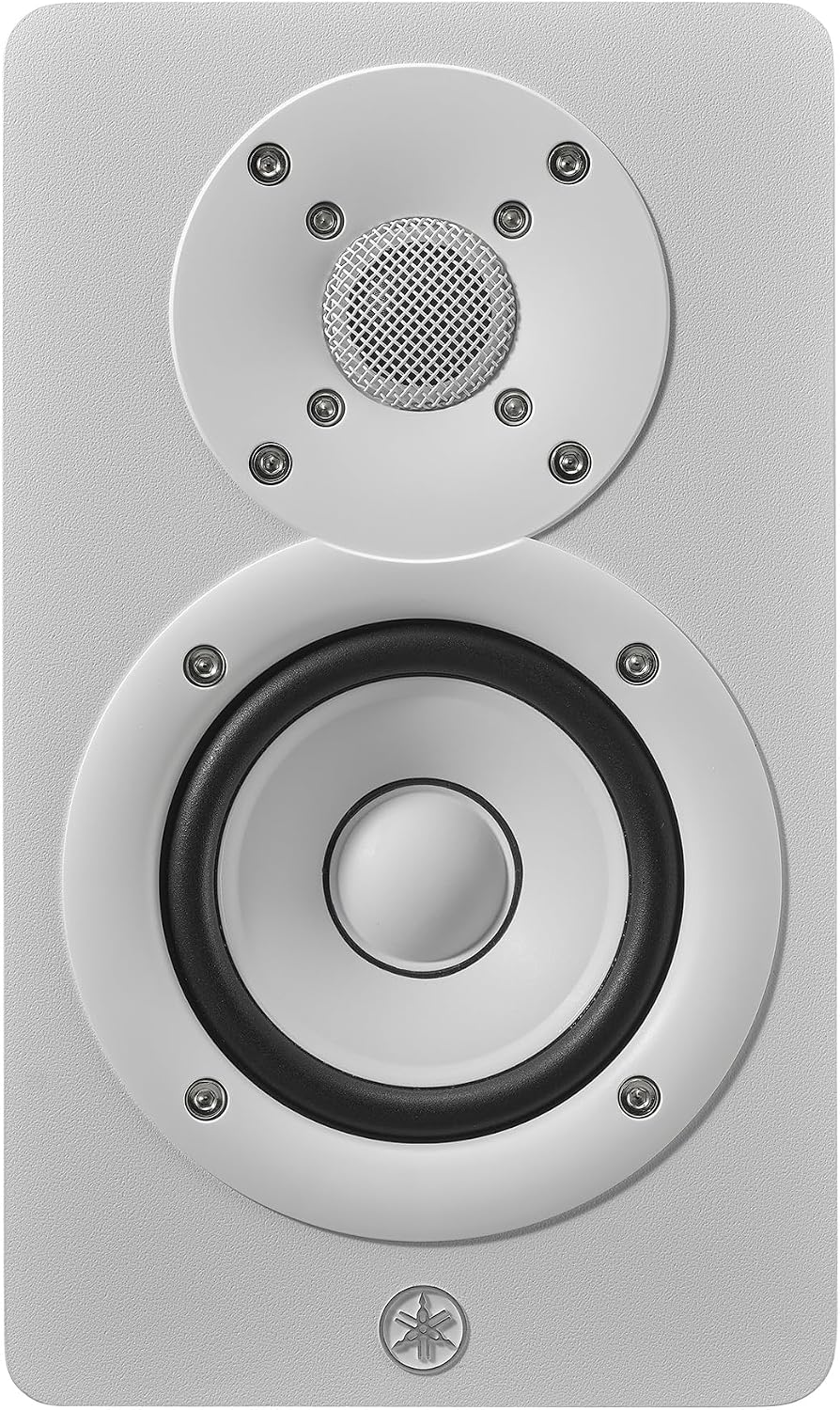Yamaha HS3 Powered Studio Monitor in White, Pair (HS3 W)