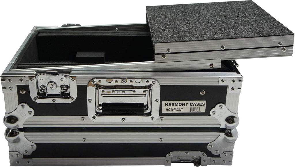 Harmony Audio HC10MIXLT Flight DJ Laptop Glide 10' Mixer Custom Case Compatible with Numark M2