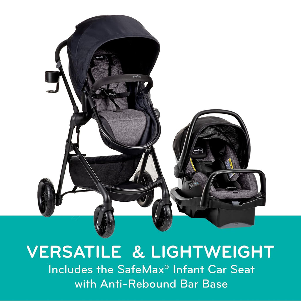 Evenflo Pivot Modular Travel System with SafeMax Car Seat