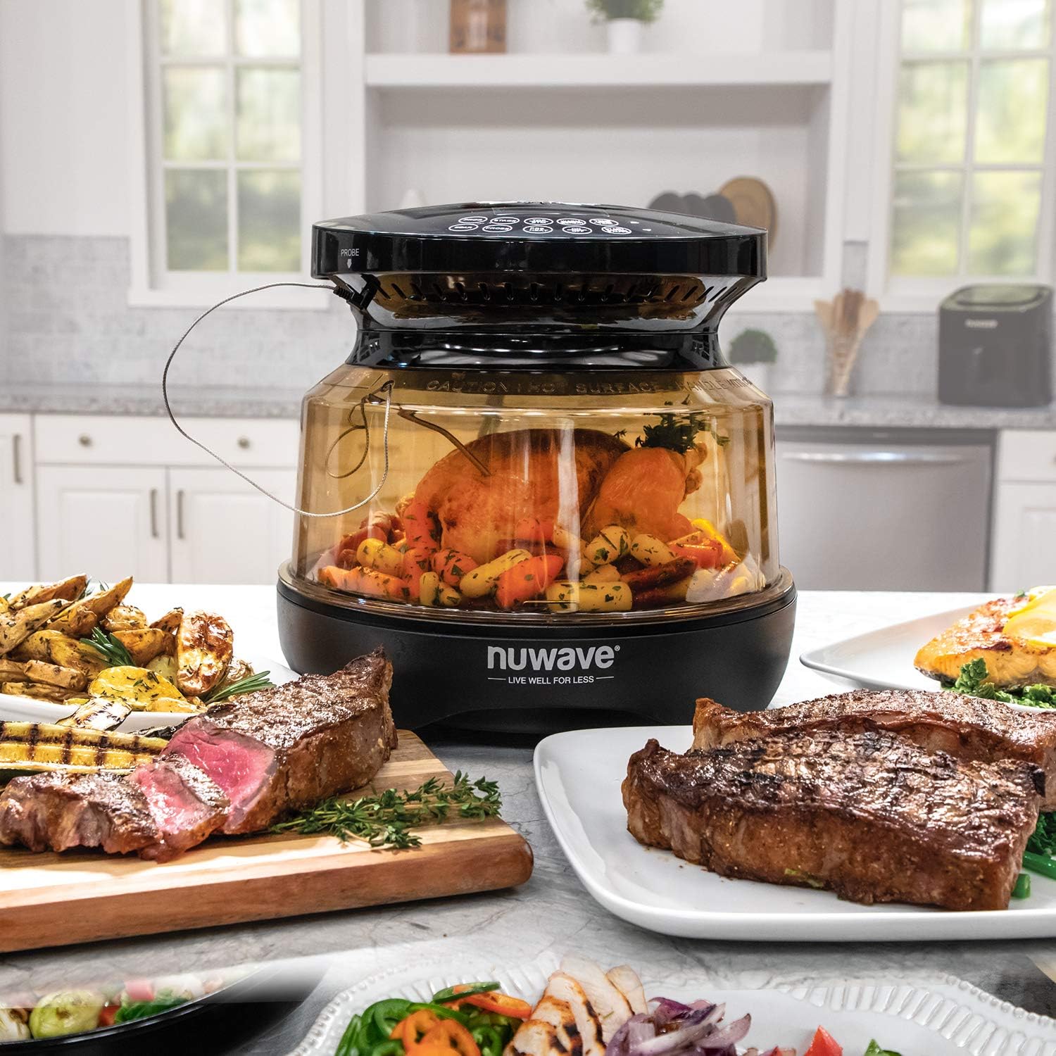 Nuwave Primo Infra-Red Grill Oven, Conduction, Convection & Infra-Red, Cook from Frozen without Defrosting or Preheating