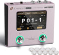 HOTONE Multi Effects Processor Pedal Guitar Bass Amp Modeling IR Cabinets Simulation Multi LanguageStereo OTG USB Audio Interface Ampero Mini MP-50 (Include 10 PCS Additional Footswitch Toppers)
