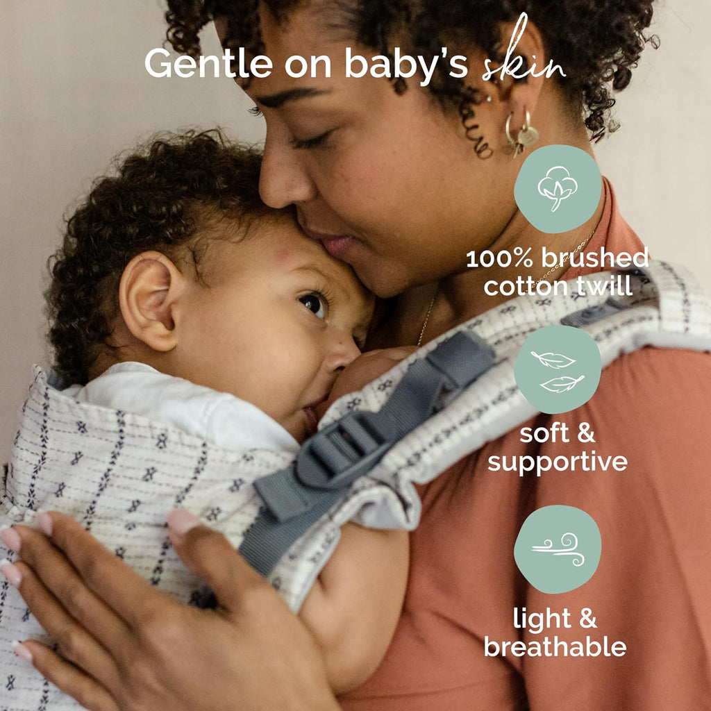 Boba X Baby Carrier - Newborn to Toddler Adjustable, 2-in-1 Convertible Front and Backpack Carrier 7 to 45 lbs, Ergonomic Baby Carrier with Crossable Straps (Yucca)