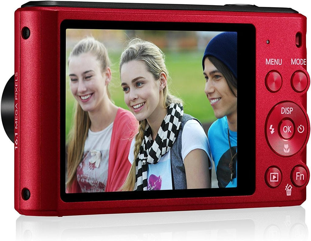 Samsung ST66 16 MP Compact Digital Camera - Red (EC-ST66ZZBPRUS)