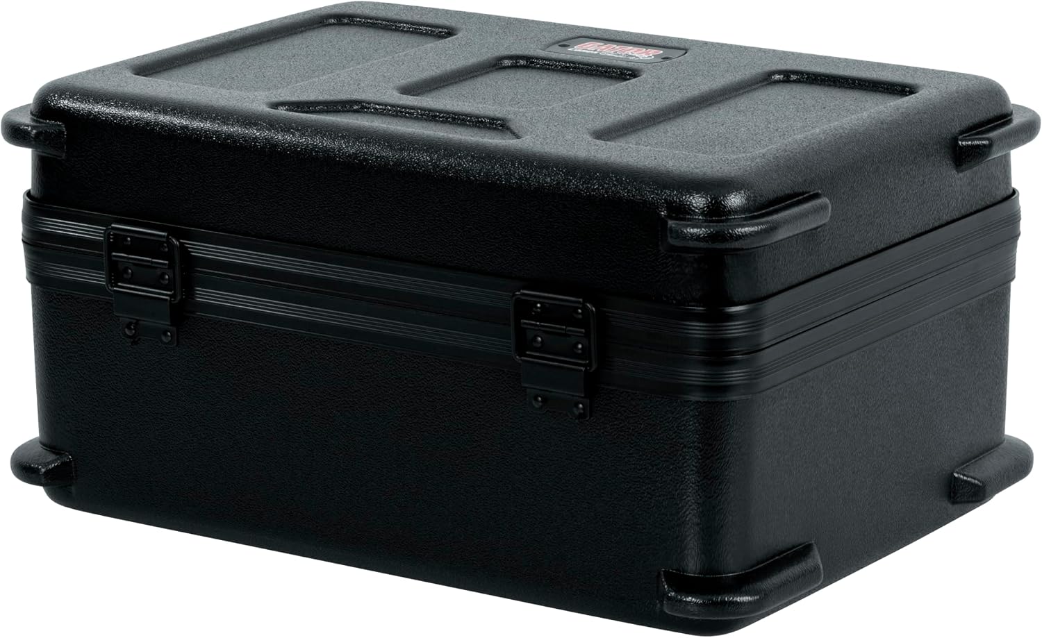 Gator Cases Molded Flight Case to Hold Up to (15) Wired Microphones with TSA Approved Locking Latch and Cable Storage; (GTSA-MIC15)