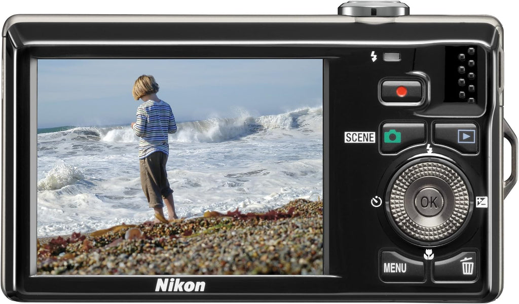 Nikon Coolpix S6000 14 MP Digital Camera with 7x Optical Vibration Reduction (VR) Zoom and 2.7-Inch LCD (Black)