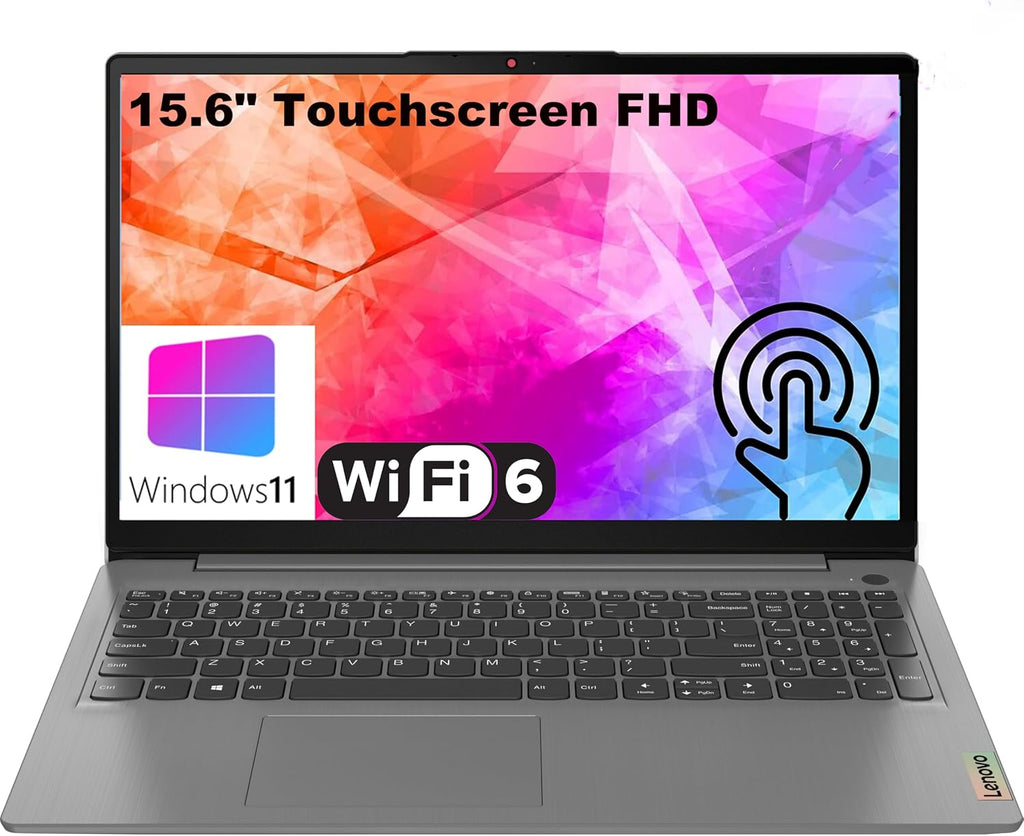 Lenovo IdeaPad 3i 15.6' Touchscreen FHD Laptop Computer, Intel Core i3-1115G4 (Beat i5-10210U), 8GB DDR4 RAM, 256GB PCIe SSD, WiFi 6, Bluetooth 5.1, Arctic Grey, Windows 11 S