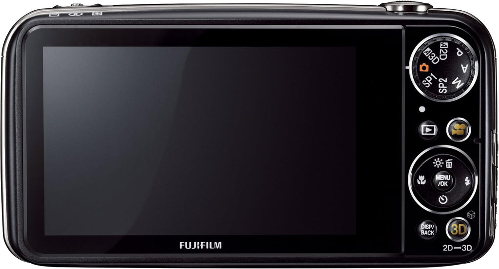 Fujifilm FinePix Real 3D W3 10MP Digital Camera with 3X Optical Zoom-Black